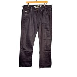 Enyce Sean Diddy Combs Co Jeans Mens 38/32 Black Baggy Hip Hop 90s Y2K Skater